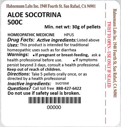 Aloe Socotrina 500c 30g (Aloe Socotrina 500c 30g)
